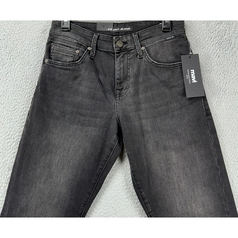 Mavi Matt Jeans Mens 28X32 Grey Relaxed Fit Straight Leg Denim NEW